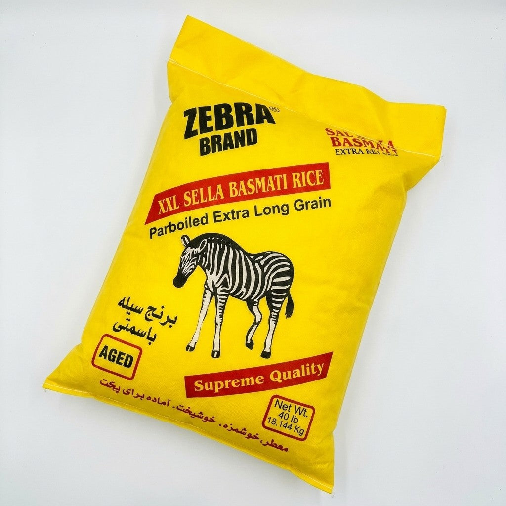 Zebra - 1121 Gold Sella Rice, 10lb