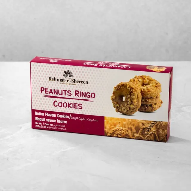 R-E-S - Cookies Peanut Ringo, 200g