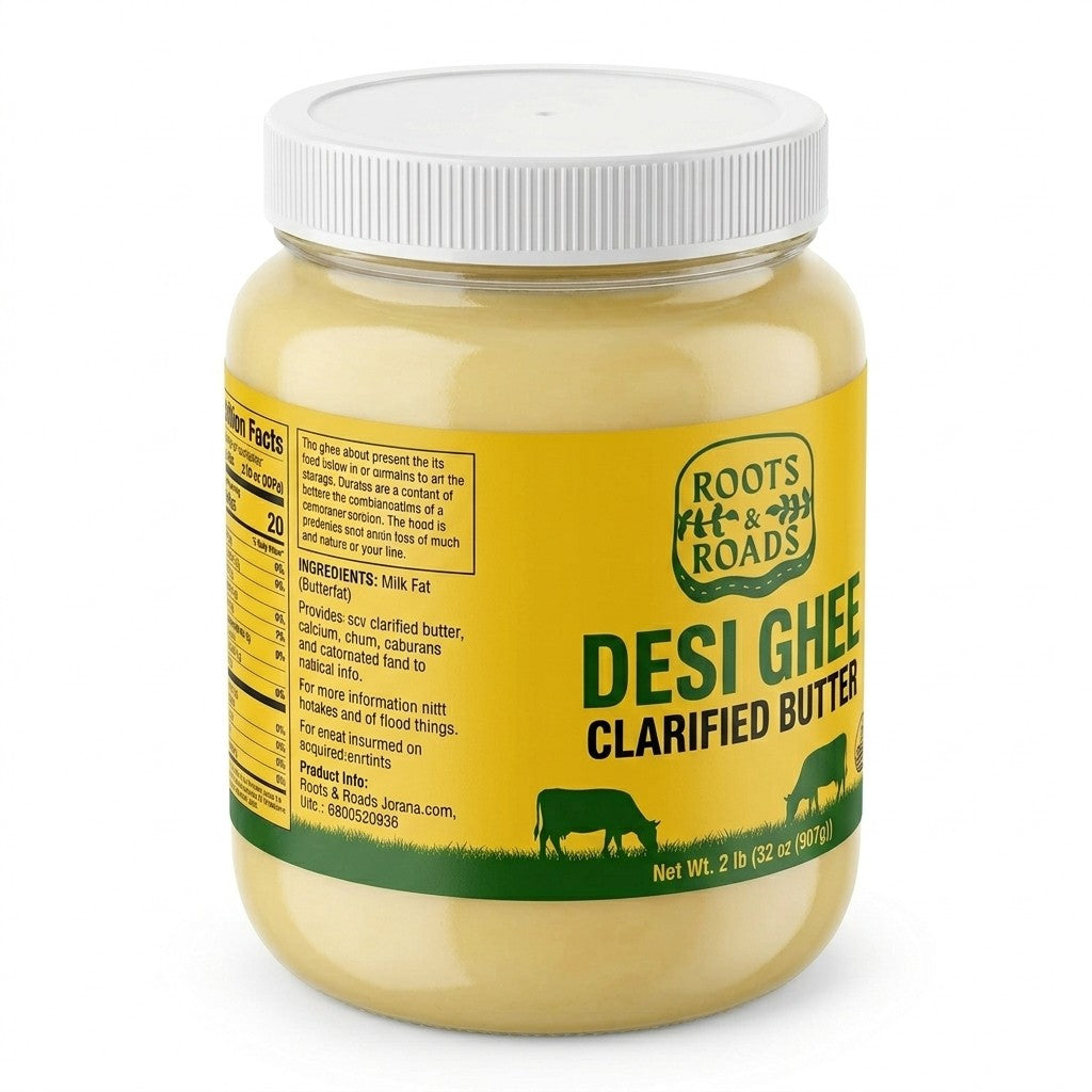 Roots & Roads - Desi Ghee, 2lb