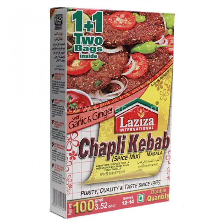 Laziza - Chapli Kabab Masala, 100g