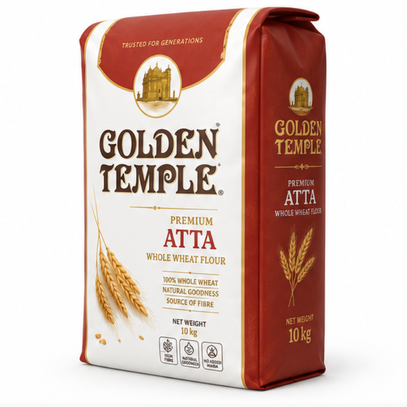 Golden Temple - Atta (Wheat Flour), 20lb