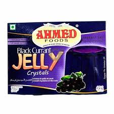 Ahmed - Black Currant Jelly Crystals, 70g