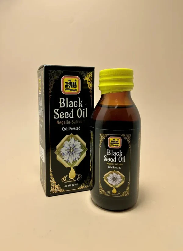 Three Rivers - Cold Pressed Black Seed Oil (Glass Bottle)