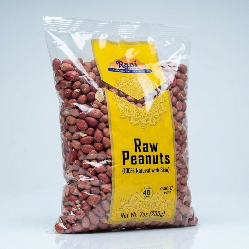 Rose Brand - Raw Peanuts, 7oz