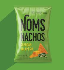 Noms - Nachos Cheddar Jalapeno, 64g