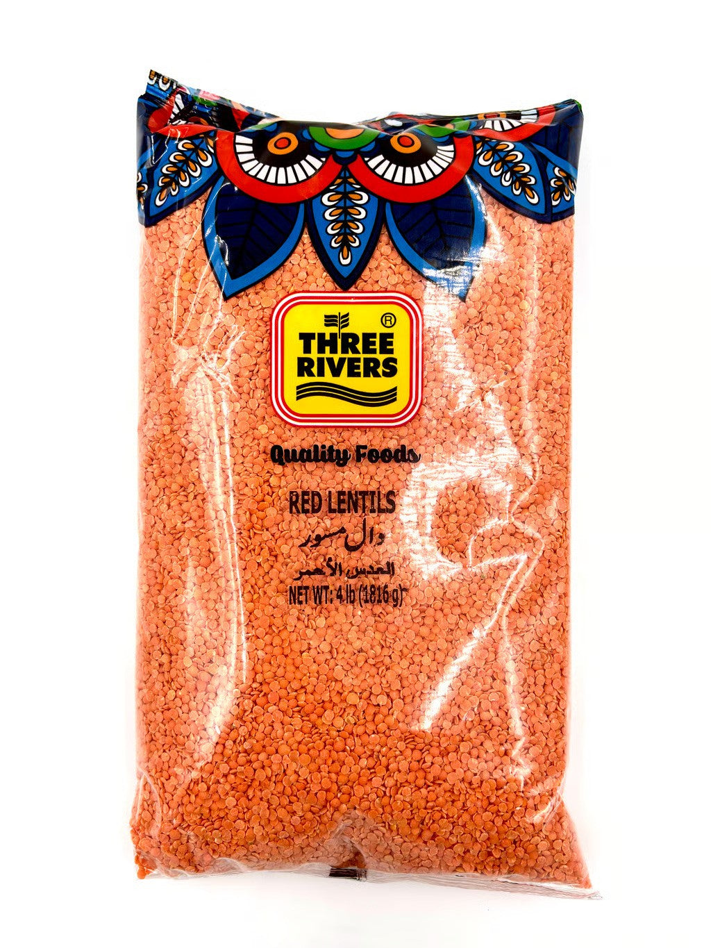Three Rivers - Red Lentils, 4lb