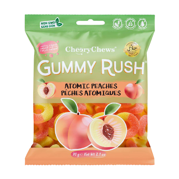 Gummy Rush - Fruit Flavored Halal Jelly Sweets, 90g