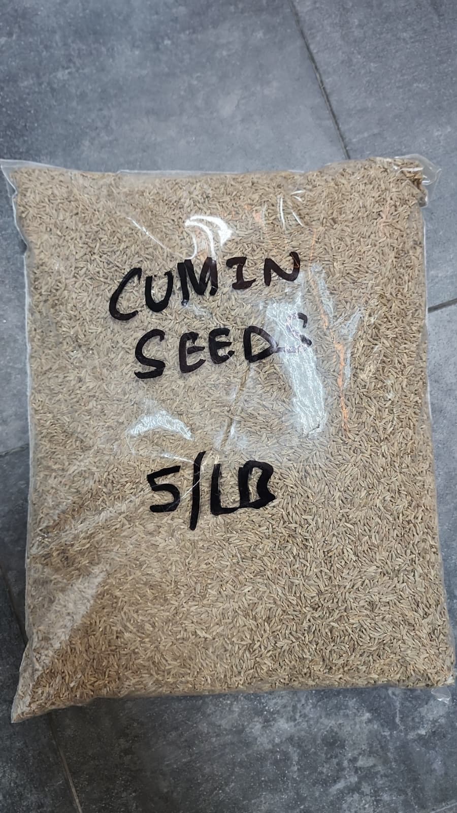 Cumin Seeds, 5lb Bag