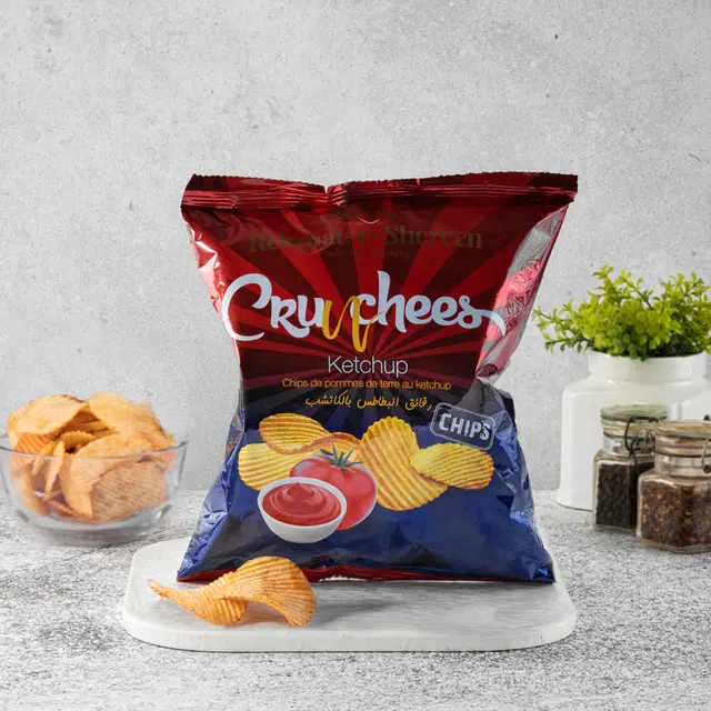 R-E-S - Potato Chips Ketchup, 100g