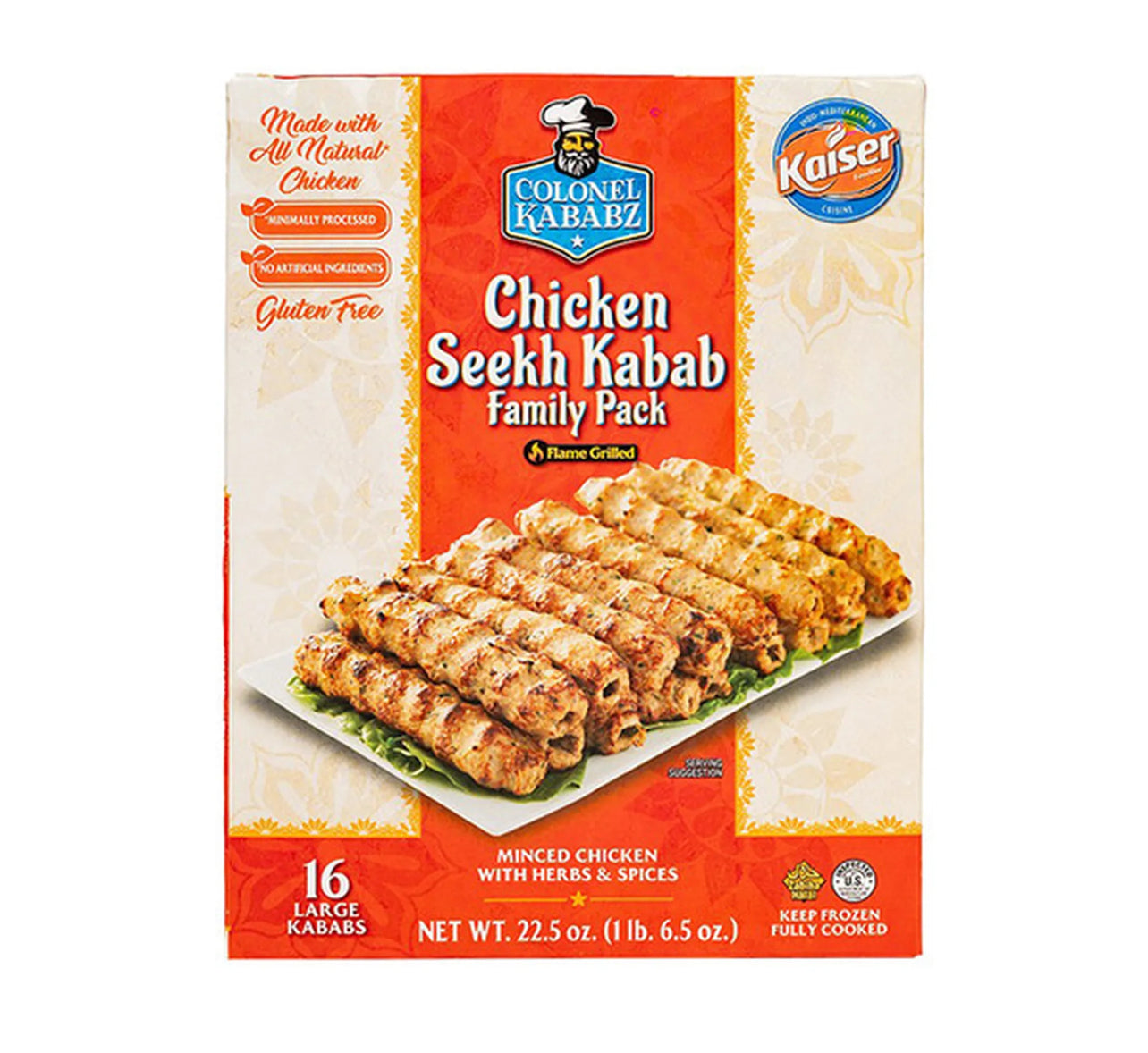 CK - Chicken Seekh Kabab, 312g