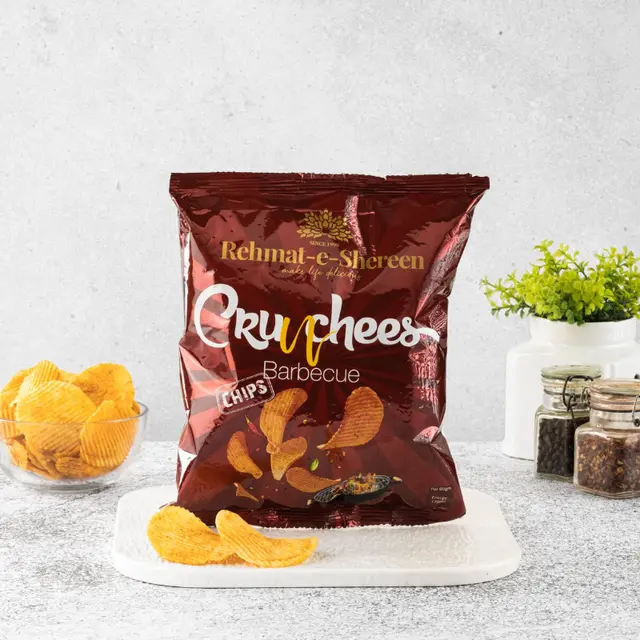 R-E-S - Potato Chips BBQ, 100g