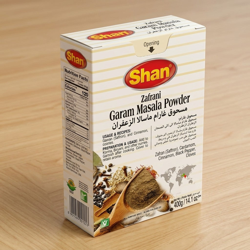 Shan - Zafrani Garam Masala Powder, 400g