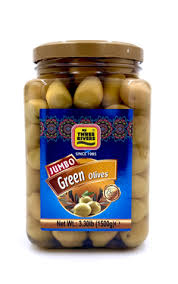 Three Rivers - Jumbo Green Olives, 1500g