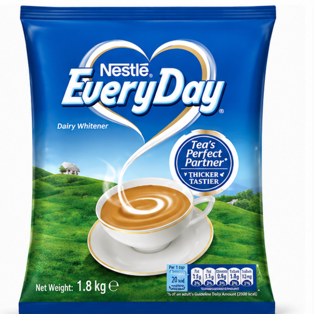 Nestle - Everyday Milk Cream Powder Tea Whitener, 1.8kg