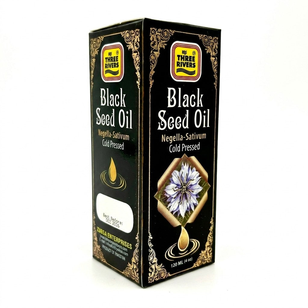 Three Rivers - Kalonji (Black Seed) Oil, 120ml