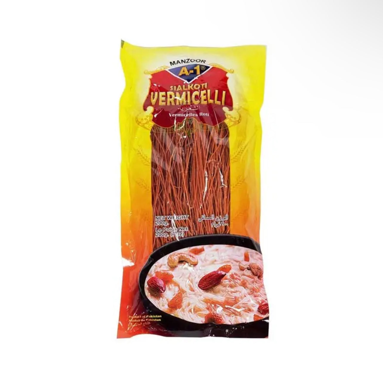 A-1 - Colored Vermicelli (Dhanak), 400g Jar