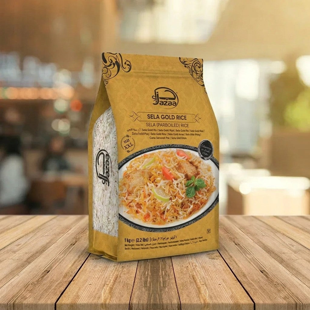 Jazaa - Gold Sela Basmati Rice, 10lb