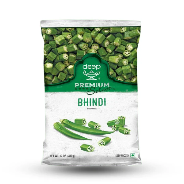 Deep - Bhindi Cut (Okra), 12oz