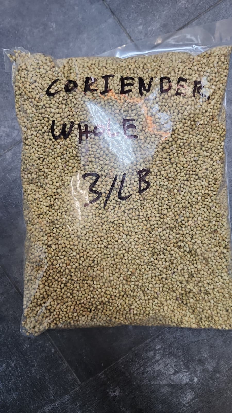 Coriander Seeds, 3lb Bag