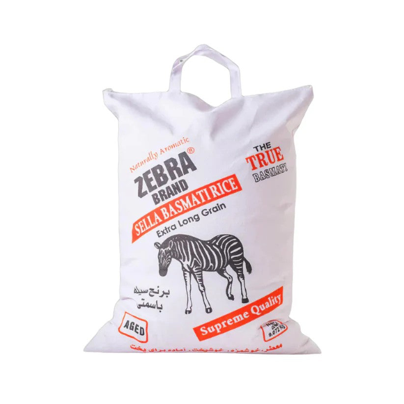 Zebra - Basmati Rice, 20lb