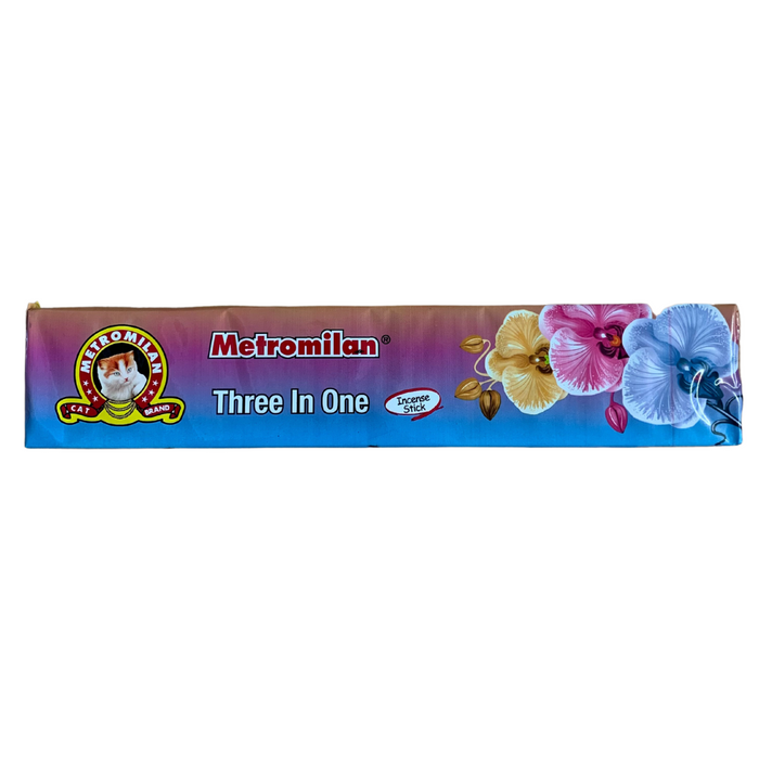 Metromilan - Three in One Incense, 24 Sticks