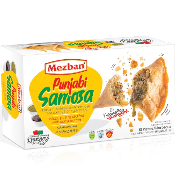 Mezban - Punjabi Samosa Jumbo, 85g (20x6pcs)