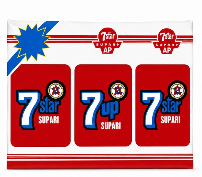 7 Star - Sweet Supari Betel Nuts, 48 Packets