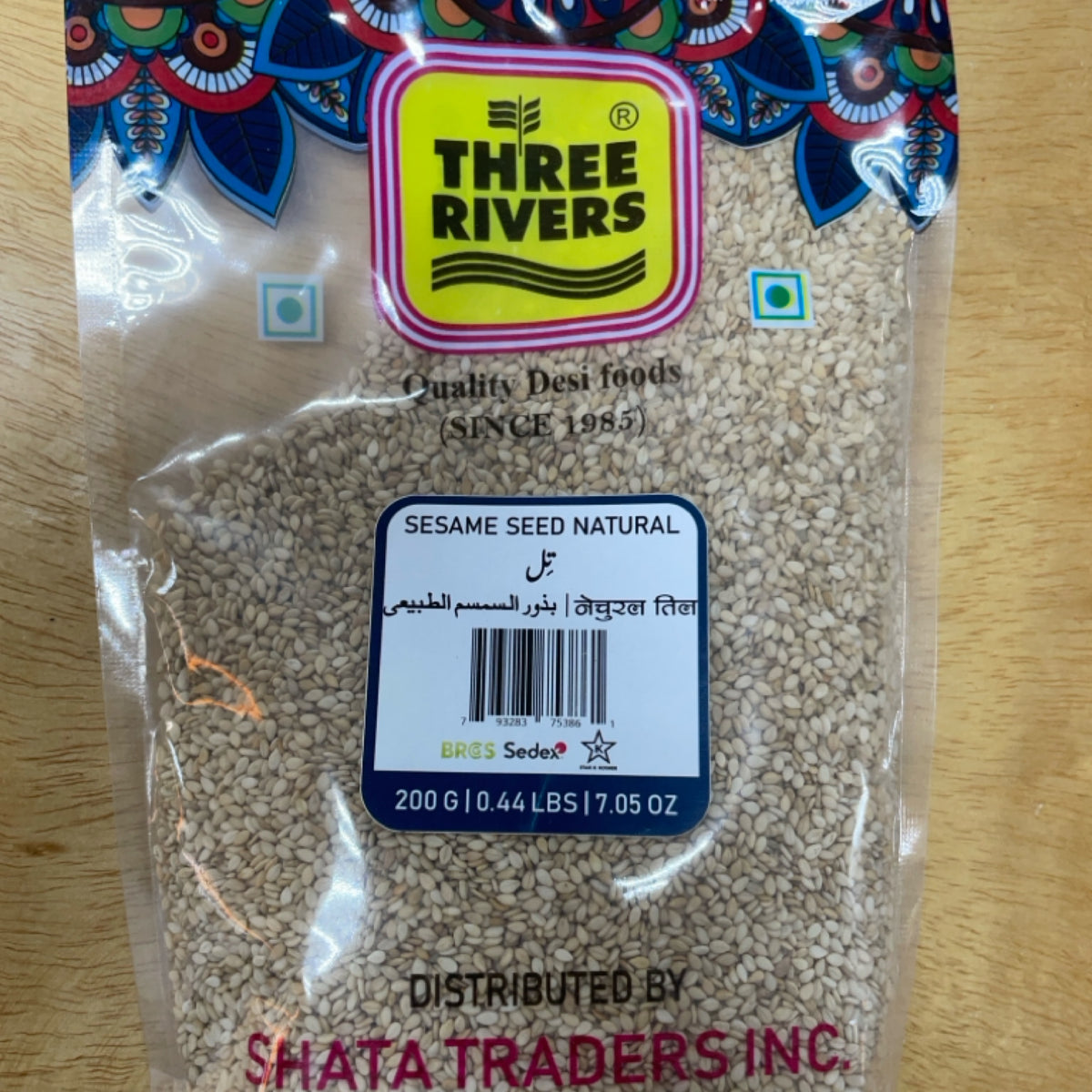 Three Rivers - Sesame Seed Natural, 200g
