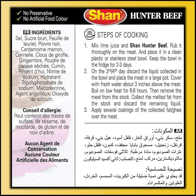 Shan - Hunter Beef Curing Mix