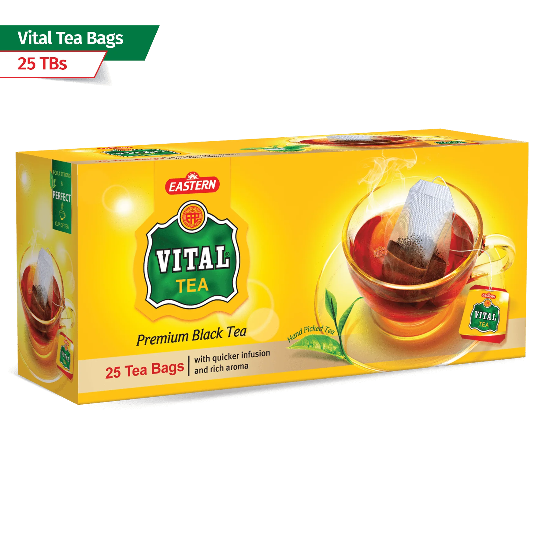 Vital - Tea Bags, 3g x100+25