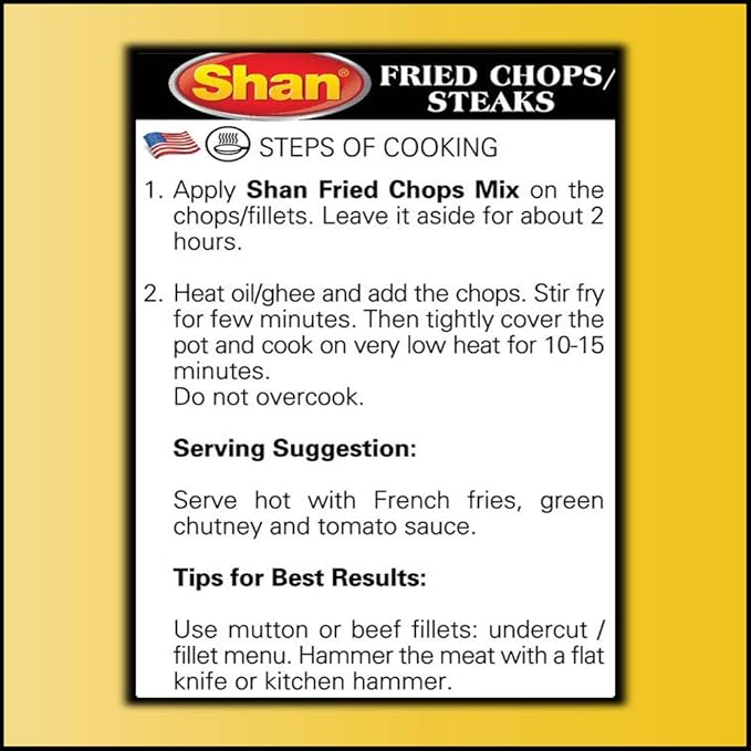 Shan - Fried Chops/Steak Mix, 50g