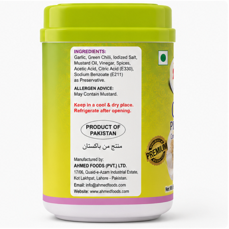 Ahmed - Garlic Pickle, 1kg