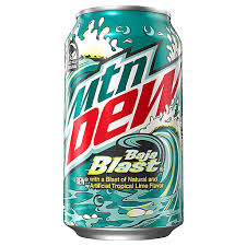 Mountain Dew - Baja Blast, 12oz Can