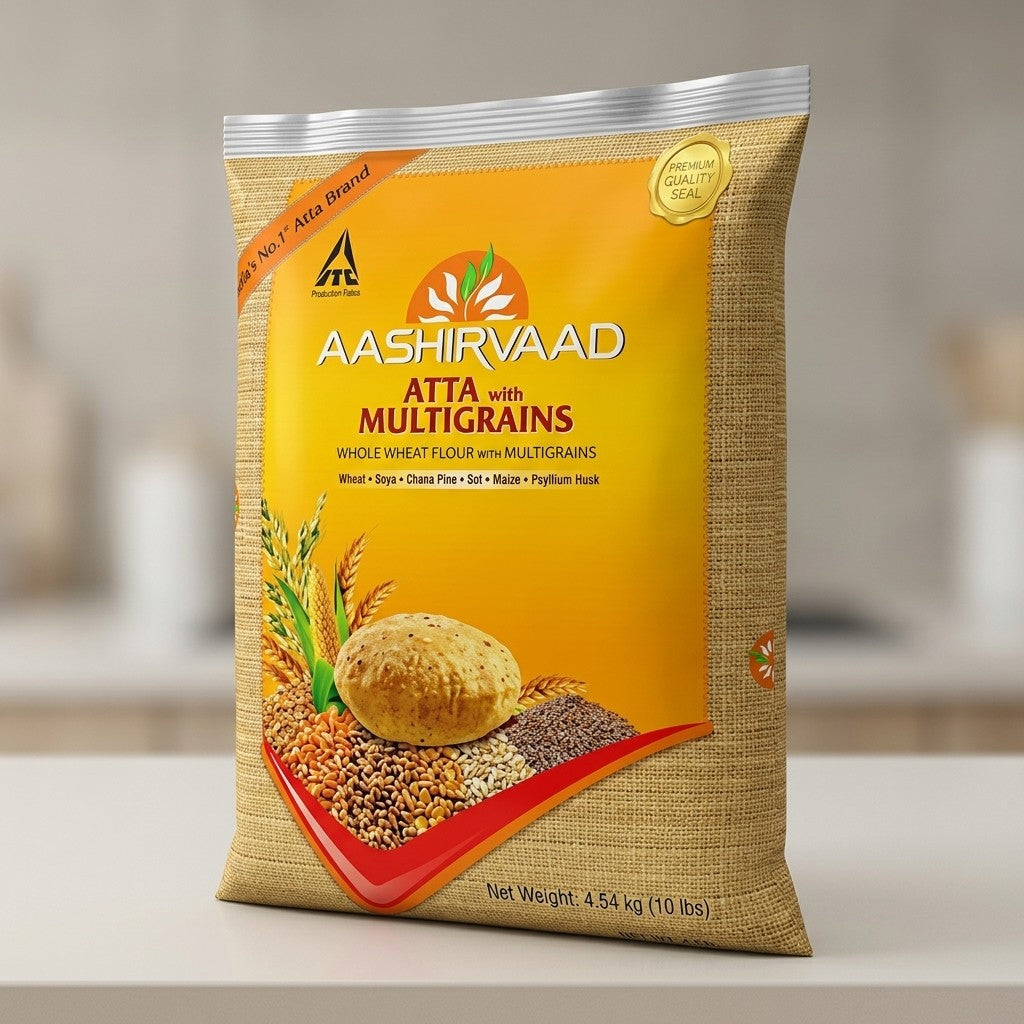 Ashirwad WW Multigrain Atta 10lbs
