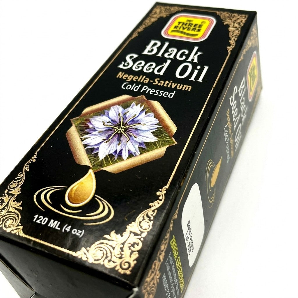Three Rivers - Kalonji (Black Seed) Oil, 120ml