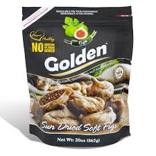 Turkish Sun Dried Soft Figs, Resealable Bag