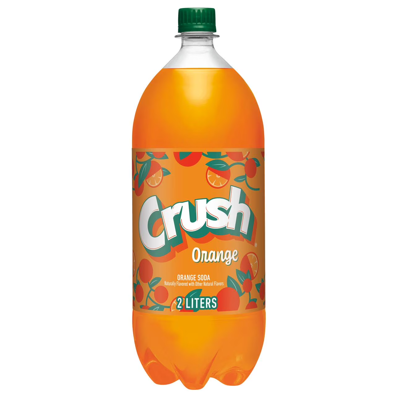 Crush - Caffeine Free Orange Soda, 2ltr