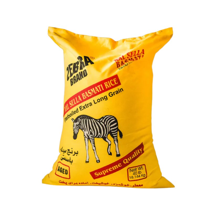 Zebra - 1121 Gold Sella Rice, 10lb