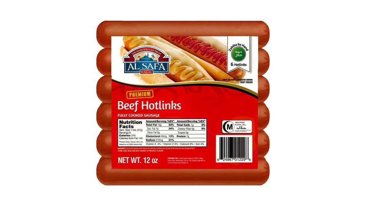 AS - Beef Hotlinks, 340g