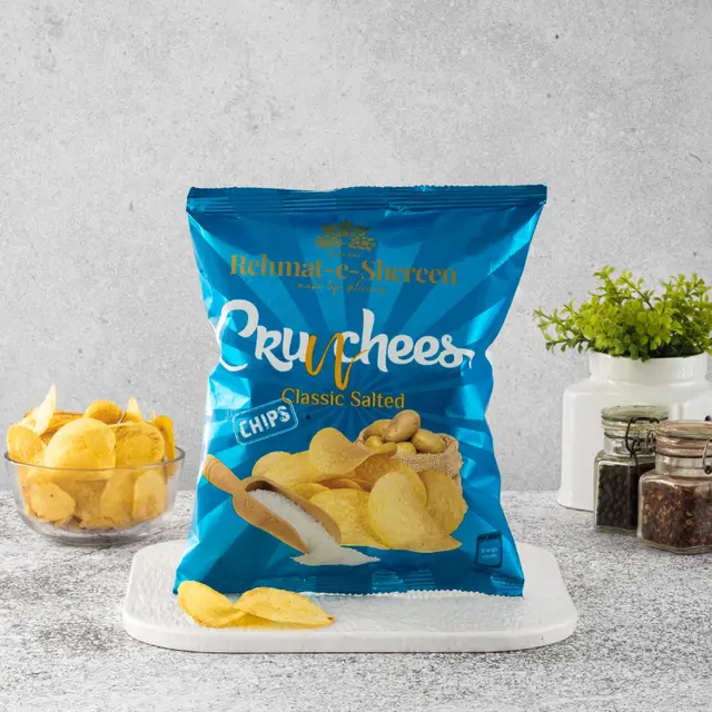 R-E-S - Potato Chips Salty, 100g