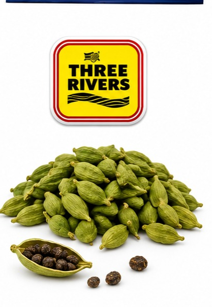 Three Rivers - Green Cardamom, 100g