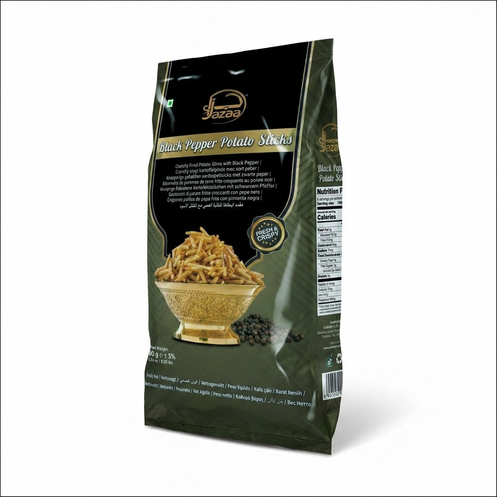 Jazaa - Black Pepper Sticks, 90g
