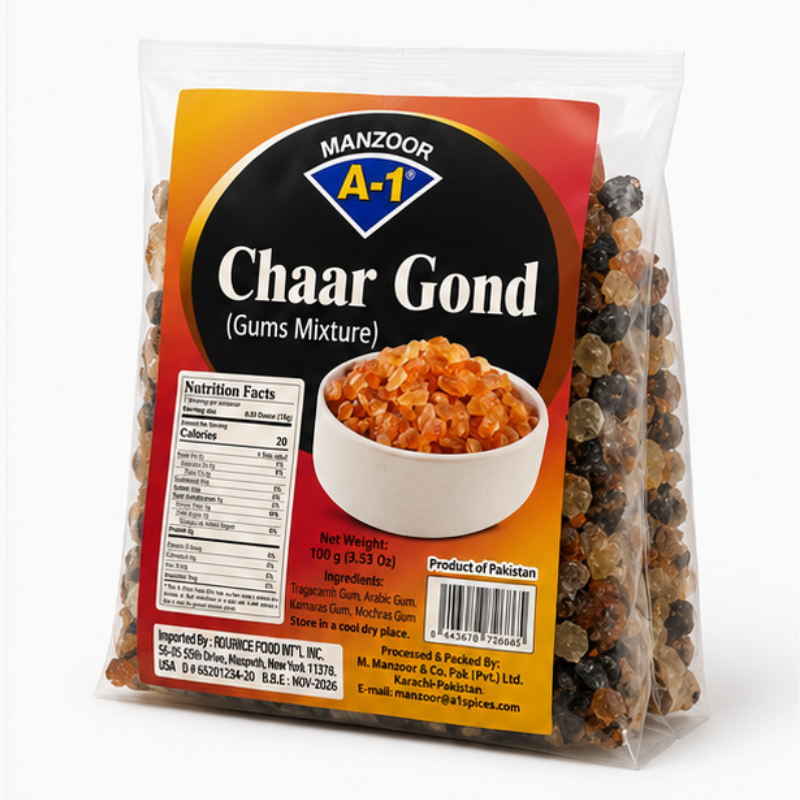 A-1 - Char Goond (Edible Gum), 100g