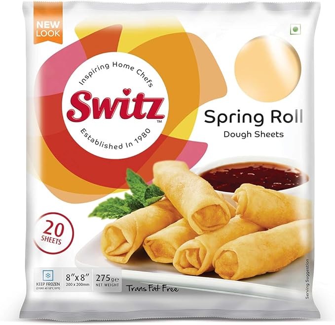Switz Spring Roll Sheets 8*8" 275 GMS