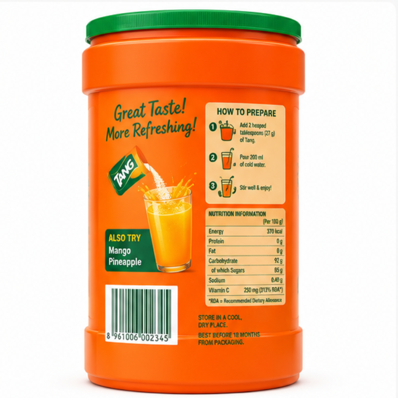 Tang - Orange Drink Mix, 750g