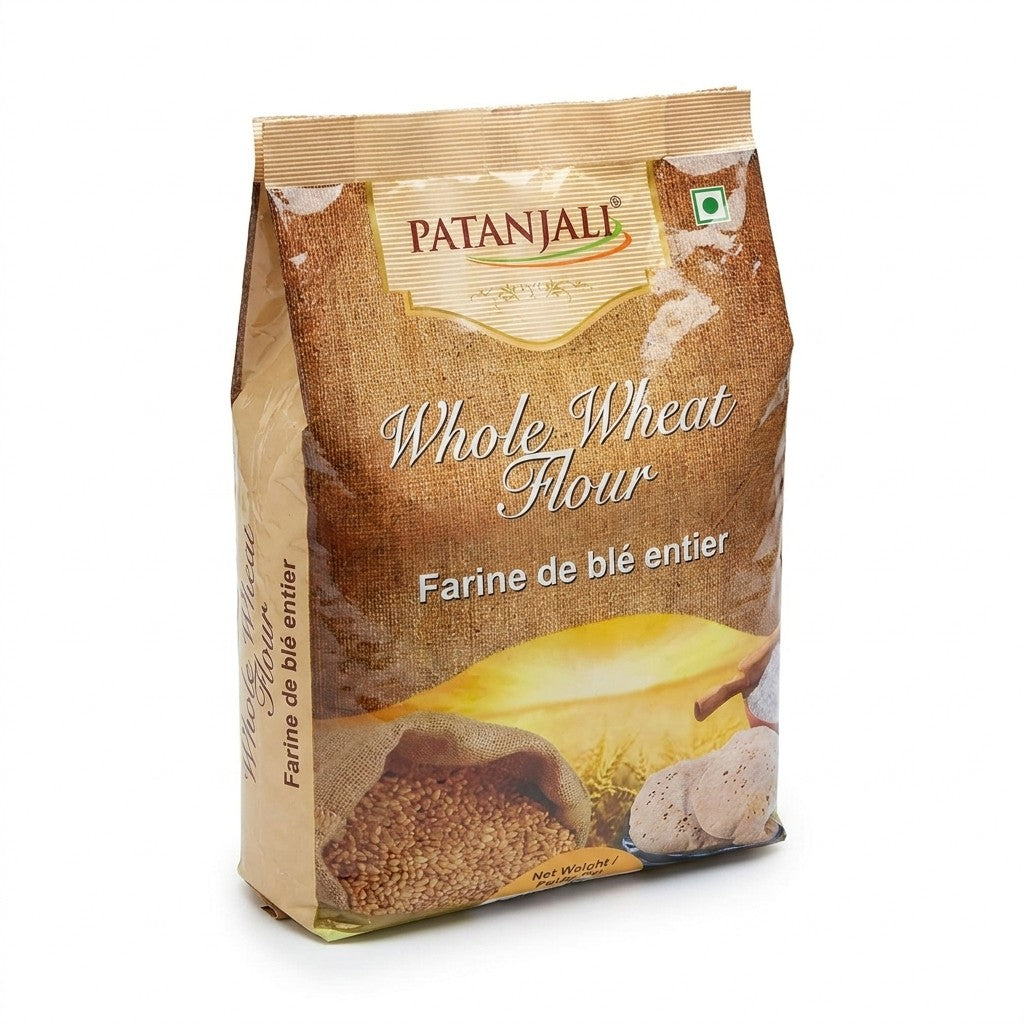 Patanjali - Atta (Wheat Flour), 20lb