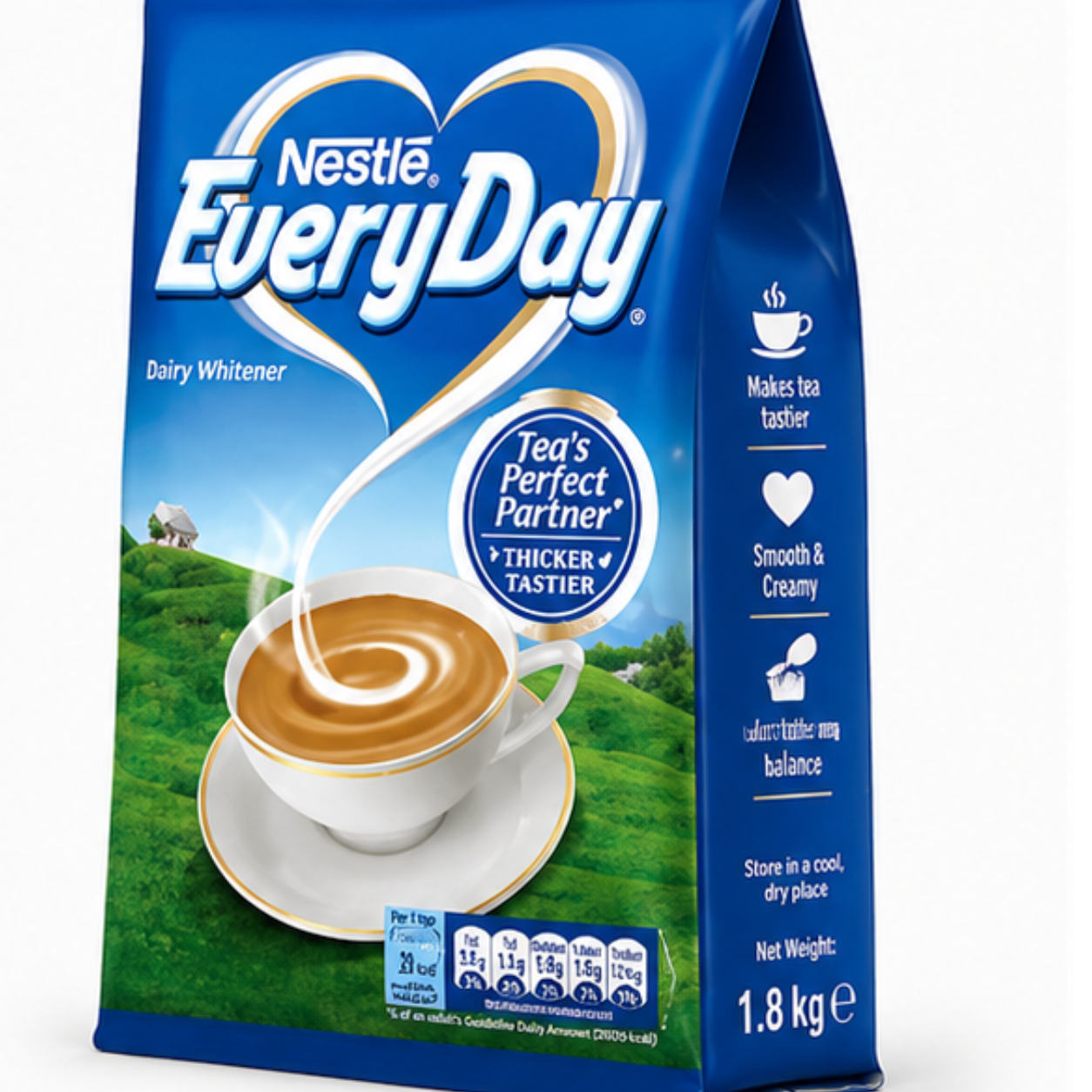 Nestle - Everyday Milk Cream Powder Tea Whitener, 1.8kg