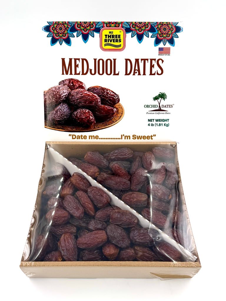Three Rivers - Medjool Dates, 4lb