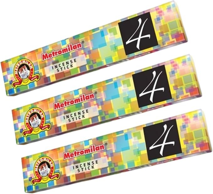Metromilan - Four in One Incense, 20 Sticks