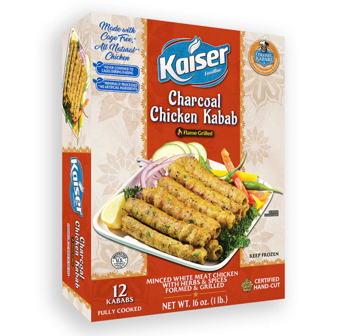 CK - Charcoal Chicken Kabab, 456g